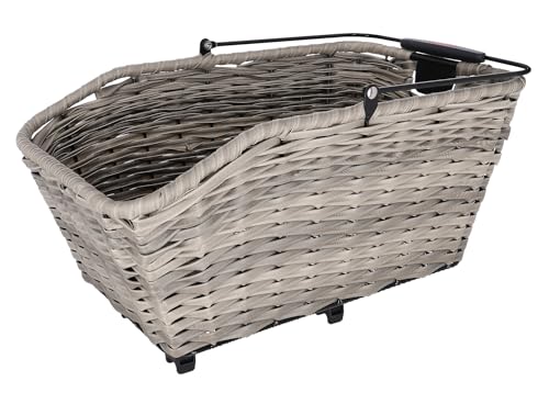 KLICKFix Structura GT Korbklip Fahrradkorb, Schilf Grau, 20 x 24 x 44 cm,...