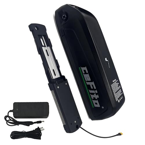 48V Ebike Battery 10Ah 16Ah 20Ah Lithium ion Battery Pack for 0-1000W Motor Electric Bicycle with 2A Fast Charger 30A BMS USB Charge Port and Lock(48V 10Ah)