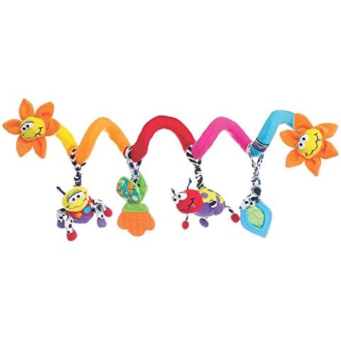 Playgro Twirly Whirly Bugs Pram Spiral, From 0 Months, Multicoloured, 40194 Cover