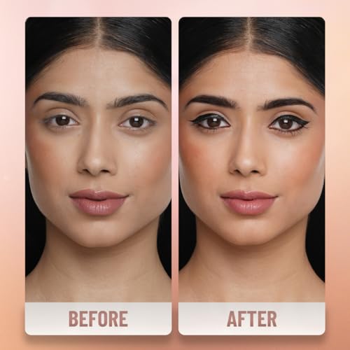 Swiss Beauty Waterproof Eyebrow & Gel Eyeliner 2 In 1 With Brush | Smudge Proof Gel Eyeliner And Eyebrow Definer Pencil | Shade- Black, 7G | - Image 6