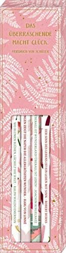 Bleistift-Set mit Sprüchen - All about rosé