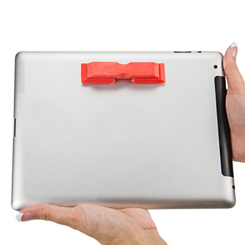 Gwee - Racer, Microfiber Screen Cleaner, Perfect for Computers & Tablets, Easily Attaches to Your Device for Quick Access, Ultra-Fresh Antimicrobial Protection, Red