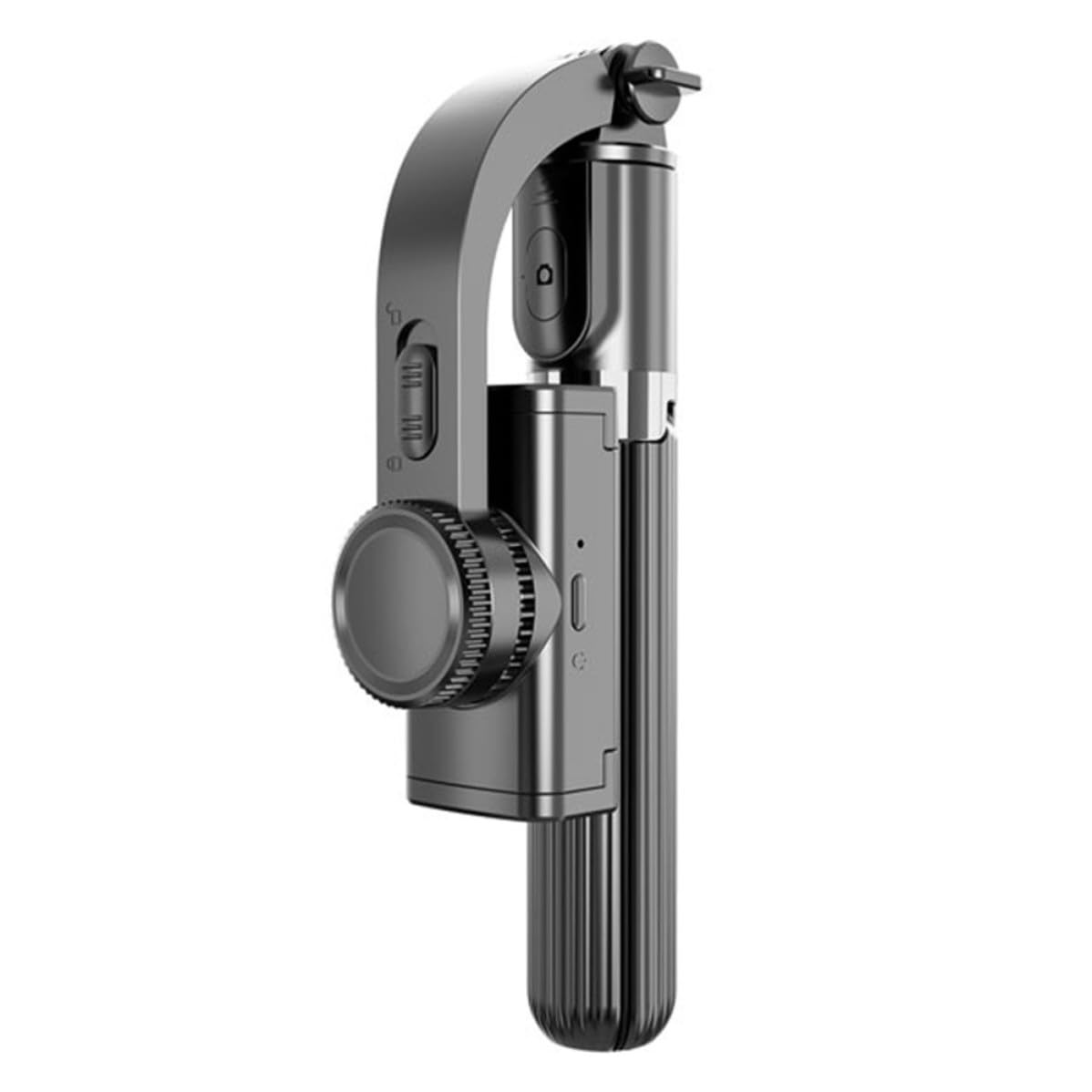 Stabilizzatore per Telefono Treppiede Selfie, Nero, Abs, 450mah