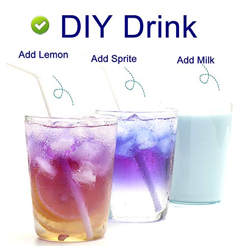 Foto von Plant Gift Dried Blue Butterfly PEA Flowers Tea, 蓝蝴蝶茶 Blaue Schmetterling , essbare , Drachener Erbse Blume, Rezepte Lebensmittel Färbung 40g / 1.41oz