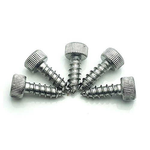 50 tornillos M4 acero inoxidable hexagonal 12mm