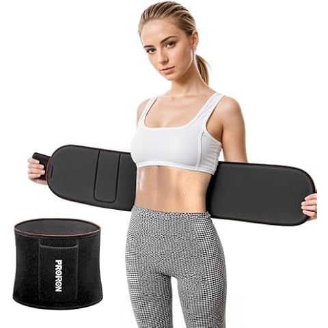 PROIRON Waist Trainer Sweat Belt for Core Stability Cover