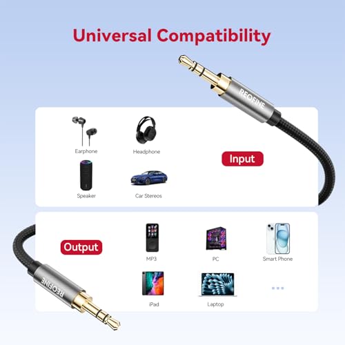 Cable Auxiliar 3.5mm Macho a Macho 1.5m miniatura 6