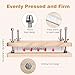 Book Press, Wooden Book Press Book Binding, Portable Binding Press for Binding Machine, Bookbinding Supplies for DIY Bookbinding Easy Assemble(11.6 x 7.9 Inch)