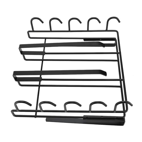 Estante para tabla de cortar EMUKOEP de acero al carbono para ahorrar espacio bajo el armario 8
