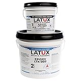 LATUX Epoxy Resin Kit, Floor Epoxy Kit for Versatile Use, 3-Gallon