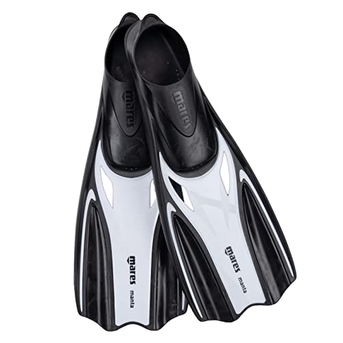 Mares Manta Junior – Aletas de Snorkel con talón Cerrado para niños, propulsión optimizada, nervaduras Laterales, Confort y Rendimiento