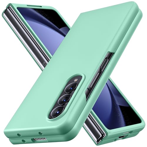 WACJOSD �Ή� Galaxy Z Fold4 5G �p�� �P�[�X �����O �ϏՌ� PC ���^ ������� �J�����ی� �y�� Z Fold4 �J�o�[ �炳�甧�G�� �t�B�b ���E�ȒP �w��h�~ �y�� ���^ �C�菝�h�~ ��C94-zfold4-11