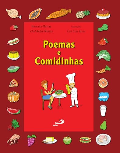 Poemas e comidinhas (Infantil) (Portuguese Edition)