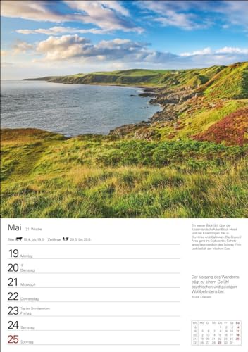 Scotland Weekly Planner 2025-53 Sheets with Quotes and Weekly Chronicle: Beautiful and Practical: Diary with Great Photos of Scotland - Image 3