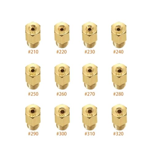 Gicleur principal hexagonal pour résoudre les trous d'accélération des carburateurs TM VM