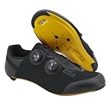 FLR (エフエルアール) ロード ビンディングシューズ FNT-9 ニット ミッドナイトゴールド 42