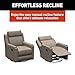 THOMAS PAYNE Signature Driftwood RV Swivel Glide Recliner with Easy Manual Recline, Swivel, Glide Functionalities, High-Density Foam - 2024044209