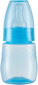 Mamadeira 70 ml Aquarela Bico Universal, Kuka, Azul