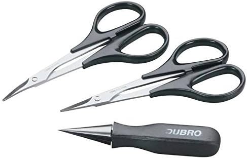 Dubro 2331 lexan Body Reamer & Scissors Set (3)