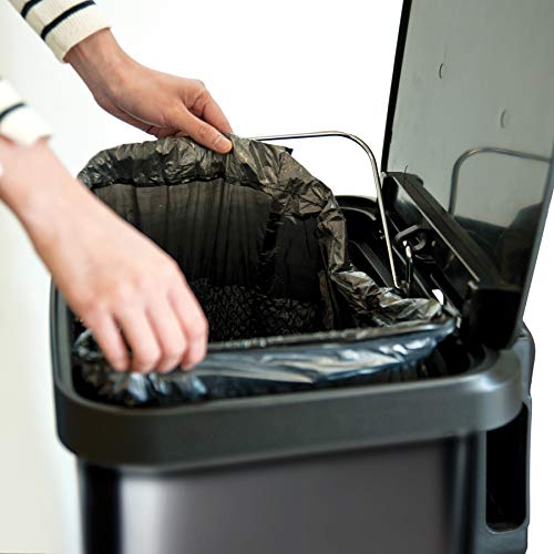 GLAD 20 Gallon Pewter Trash Can - Image 10