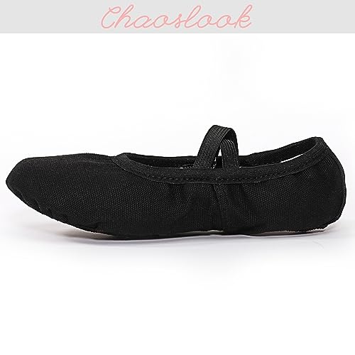 Canvas Ballet Dance Shoes Girls Womens Ballet Shoes Stretch Split Sole for Perform Dance Yoga3