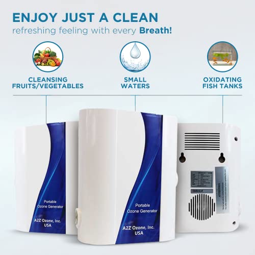 Aqua-8 Ozone Generator, Ozonator, Ozonizer, Ozono Machine, Up To 800 Mg/H, With Oxygen, 160 Mg/H Without Oxygen #TOP2