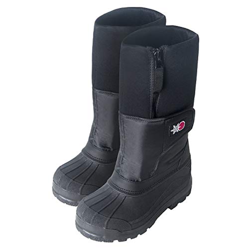 SnowStoppers Snow Boots, Toddler 7/8, Black