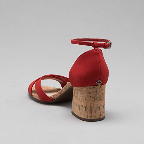 Sandália Nobuck Rosso 35