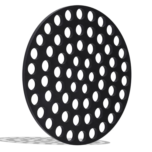 Bueyfolt 6inch Cast Iron Drain Cover Garage Drain Cover Floor Drain Floor Strainer
