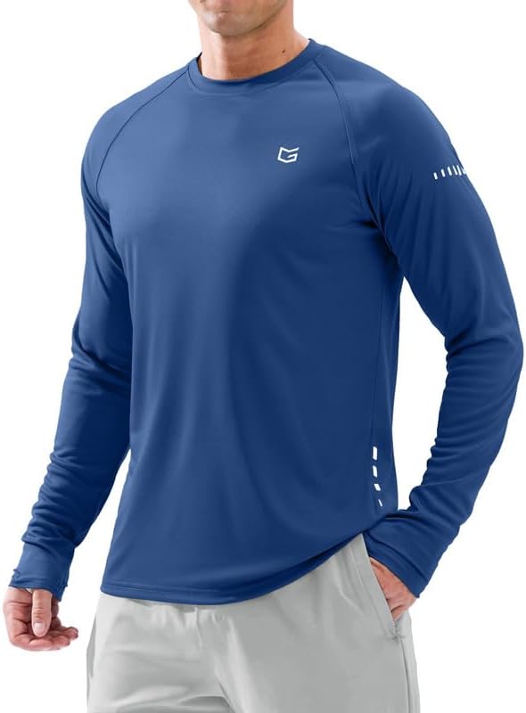 Men's Sun Protection Long Sleeve Shirts UPF 50+