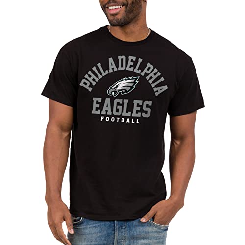 Junk Food NFL - Philadelphia Eagles - Classic Team Logo - Unisex Adult Short Sleeve Fan T-Shirt for Men and Women - Size XX-Large
