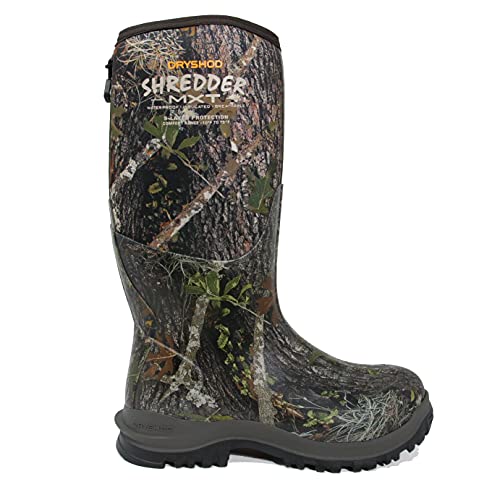 Dryshod Men's Shredder MXT Hunting Boots Hunting Boot | Rubber | Waterproof | Knee High | Full Camo | SHX-MH-CM2