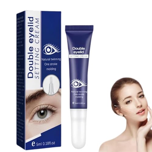 Crema Para Levantar Y Definir Los Párpados, Crema Impermeable Invisible Para Párpados Dobles, Invisible Y Natural, Perfecta Para Párpados Caídos Y Flácidos (1pcs)