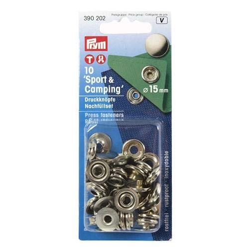 PrymSport 15 mm Refill Silver 10pc