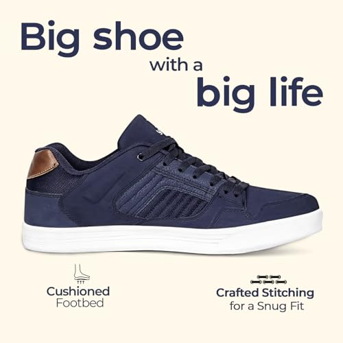 Image of YOHO Cedar Shoes for Men | Big Size Shoes |Comfortable Large Feet Sneakers