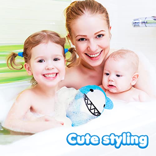 Bath Loofahs Animal Bath Sponge For Bathing, Kids Loofah Bath Pouf Body Scrubber Mesh Loofah Sponges, Bath And Shower Loofah Sponge For Children Gentle Exfoliating #TOP30