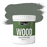 DWIL Matte Finish Furniture Paint - 16 Oz Wood Paint for Cabinets, Doors, Tables, and Dressers Refinishing - Water-Based, Non-Toxic & Odorless, Easy to Apply(Cardamom Green)-Without Tools