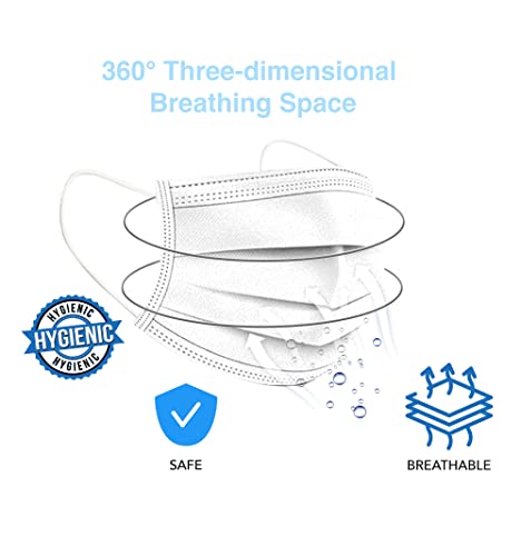Image of Zpack Magma 3 Ply Spunbond Disposable Mask with nosewire for dust pollution surgical