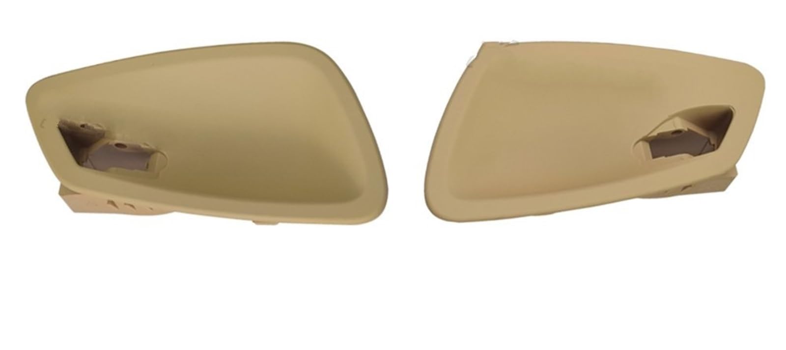 Gtdtixc Beige-2Pcs Car Door Inner Handle For Bmw 3 Series E90 E91 E92 E93 2005-2012 Black Car Interior Door Handle Bowl Replacement Cover(Beige-2Pcs)