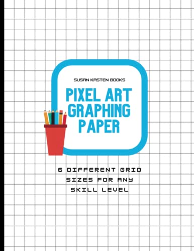 Pixel Art Graphing Paper: 8.5