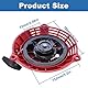 AUMEL Seilzugstarter für Honda GCV135 GCV160 GCV190 Rasenmäher Ersatzteile mit Griff und Zugschnur 28400-ZL8-023ZA 28400-ZL8-013ZA 284400-ZM0-003