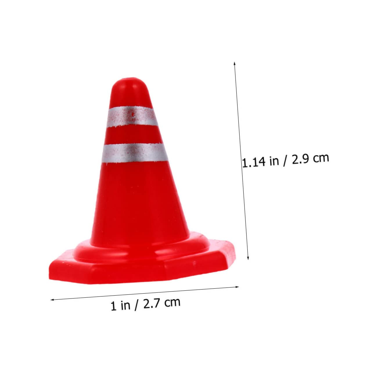 Hohopeti Realistic Simulation Roadblock Set 25pcs Road Signs Toys Boys and Girls Traffic Cone Playset