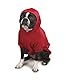 Zack & Zoey Basic Hoodie für Hunde, 40,6 cm, Größe M, Tomatenrot