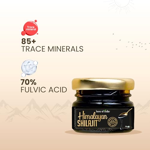 Image of Shilajit Resin 20g | Pure Himalayan Shilajeet for Men & Women | Rich in Fulvic Acid & 85+ Minerals | Supports Strength, Stamina & Recovery