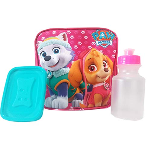 Kit Mochila Infantil Feminina Patrulha Canina Tam G Rodinhas