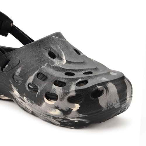 Image of Zoom FLTM06 Men's Clogs /Sandals with Adjustable Back Strap Ultra Soft & Flexibility Anti Skid Comfortable Waterproof Daily Mules Clogs /Sandals for Men