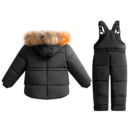 Kids Winter Pants And Jackets Toddler Girl Snowsuit Winter Coat2