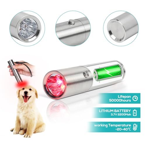 Image of Vicmama Red Light Therapy for Dogs - Red Light Therapy Devices, Infrared Healing Light Therapy for Dogs, Cats Muscle & Joint Pain Relief, Near Infrared Light Therapy for Dogs Body Reduce Inflammation