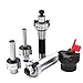 Face End Mill Shell Mill 400R 50mm Cutter Head Arbor C12 C16 C20 C25 C3/4 R8 NT30 Adaptor CNC Machine Milling Tools (Size : NT30-FMB22(400R 50))