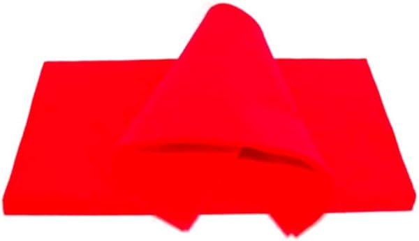 folia 520420 - Bastelfilz, mit feiner Wollqualität, 10 Blatt, 150 g/qm, 20 x 30 cm, hochrot, klebefleckenfreie Verarbeitung - ideal für vielfältige Bastelarbeiten - 2